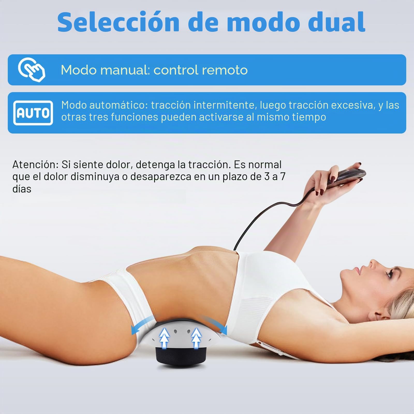 Masajeador lumbar eléctrico