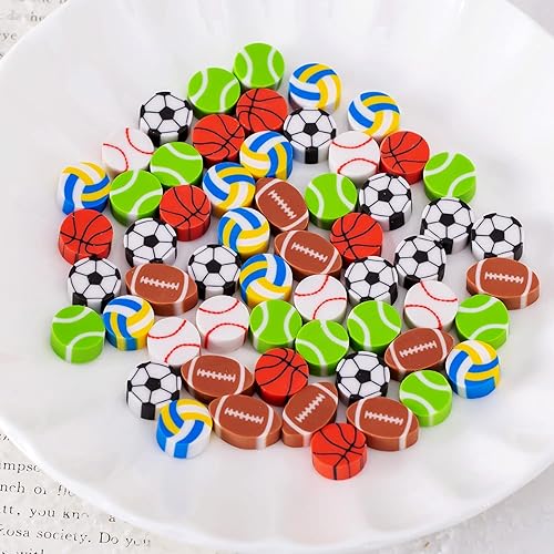 Miniatura 10 de 300 borradores de mini borradores surtidos de frutas, borradores de lápices para niños, a granel para recuerdos de fiesta, relleno de regalo,