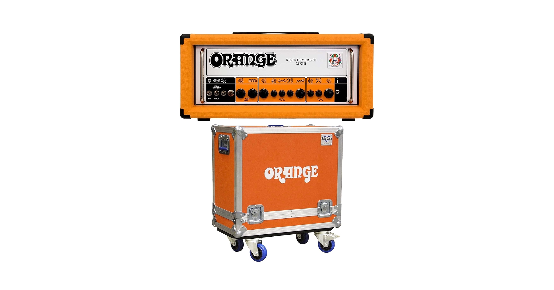 Amazon.com: Clutch Orange Rockerverb 50 MKIII Tube Head