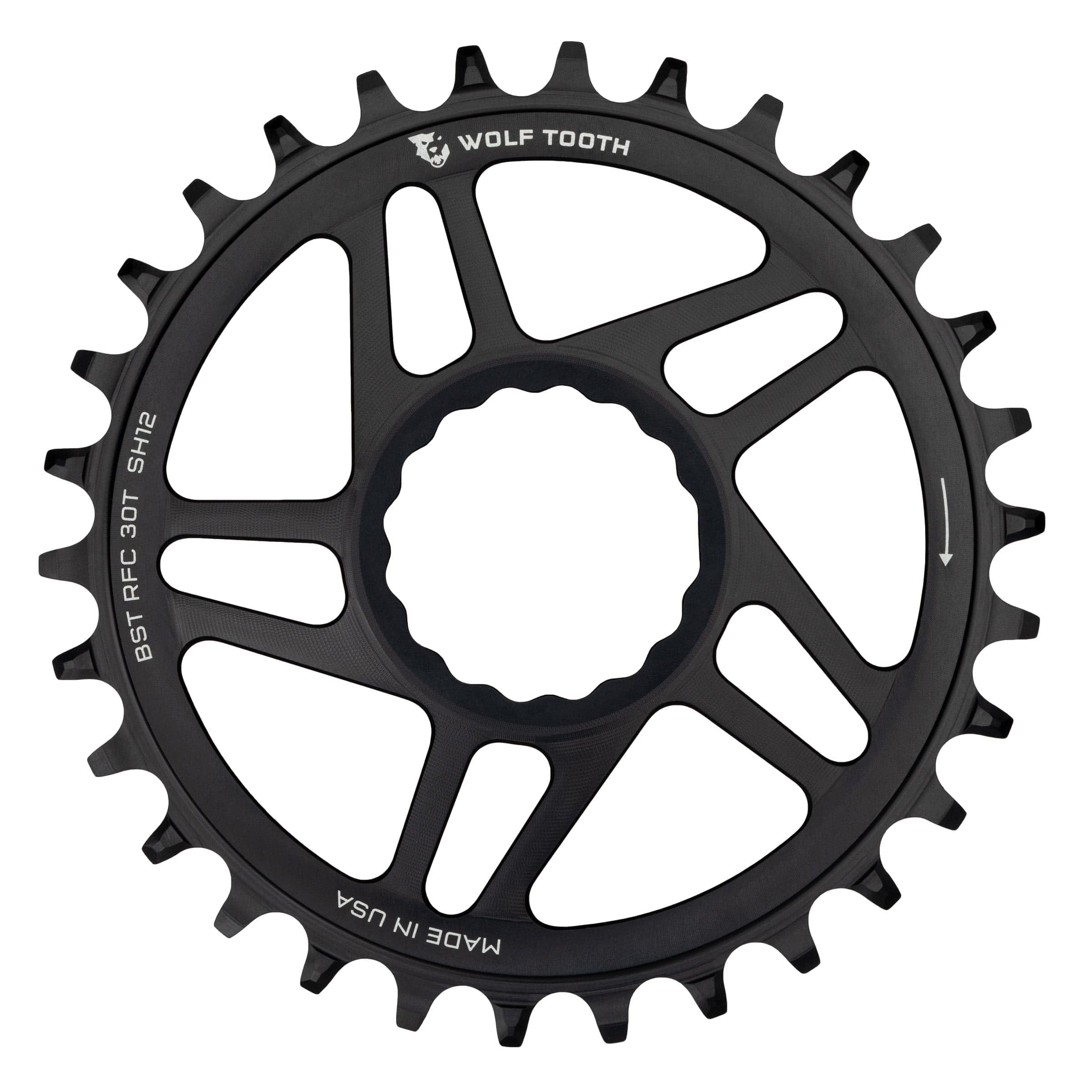 レースフェイス evolve クランク ウルフトゥース KCNCボルト BB付 Amazon | ウルフトゥース(Wolf Tooth) Direct Mount Chainring for
