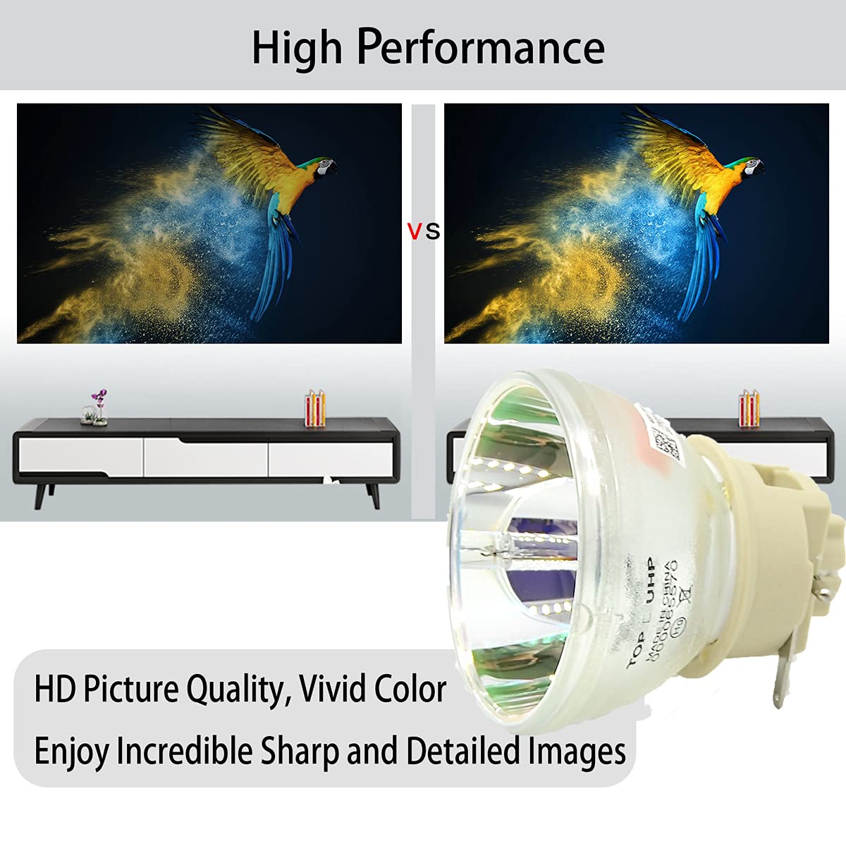 SP.7AZ01GC01 Lampada Proiettore per Optoma DLP HD27Be HD144X HD27e HD143X EH334 HD243X HD270e WU334 WU335 WU336 WU337 DH350 EH334 EH335 EH336 EH337 lampade per Videoproiettore