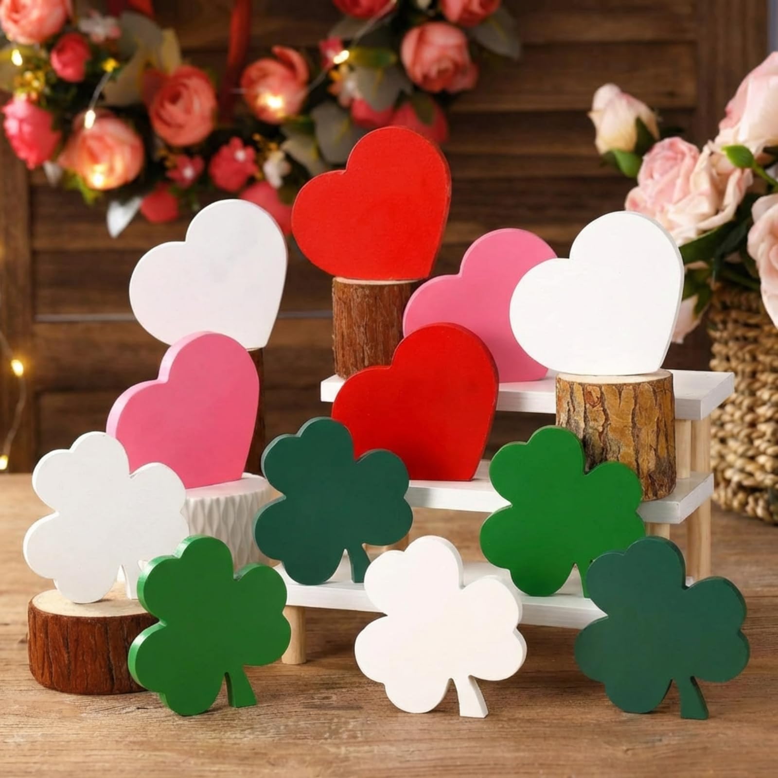Décoration en bois pour la Saint-Valentin, le cadeau idéal pour sublimer les repas romantique