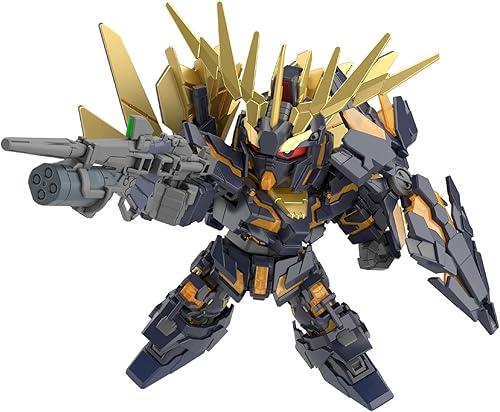 Miniatura 1 de Bandai Hobby - Gundam UC - #19 Unicorn Gundam 02 Banshee (Destroy Mode) & Banshee Norn Parts Set, Bandai Spirits SDCS Model Kit