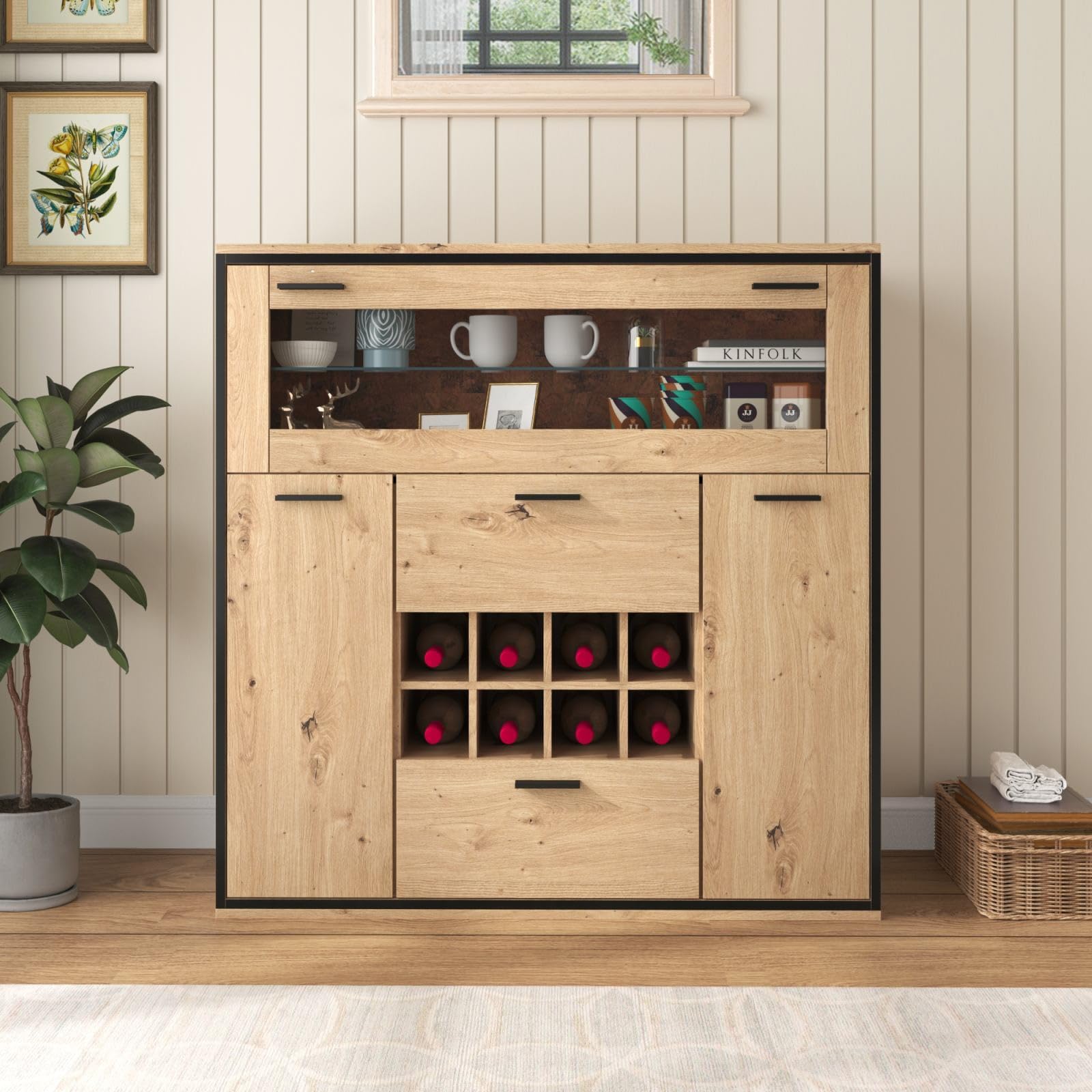 Buffet et vitrine de campagne | €1,500