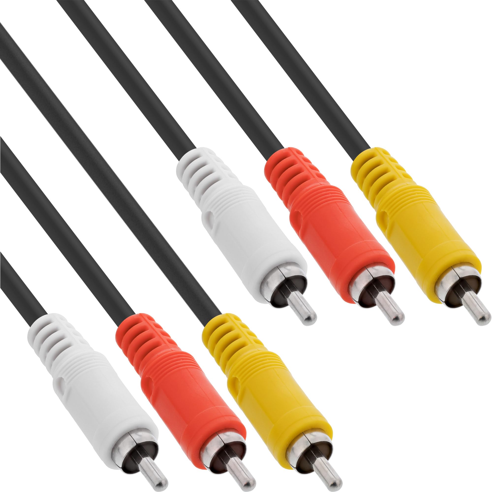 InLine 5m 3x RCA Male to Male Audio/Video Cable