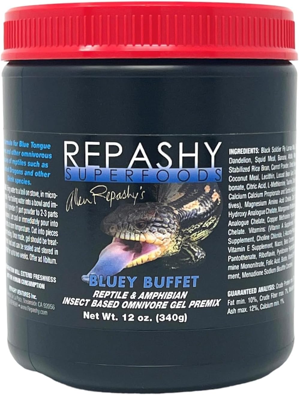 Bluey Buffet 12 oz. (340g) 3/4 lb JAR