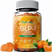 GLP-1 Supplement Gummies, Daily Gummy with Vitamins, Minerals & Botanicals, Citrus Flavor, 60 Count