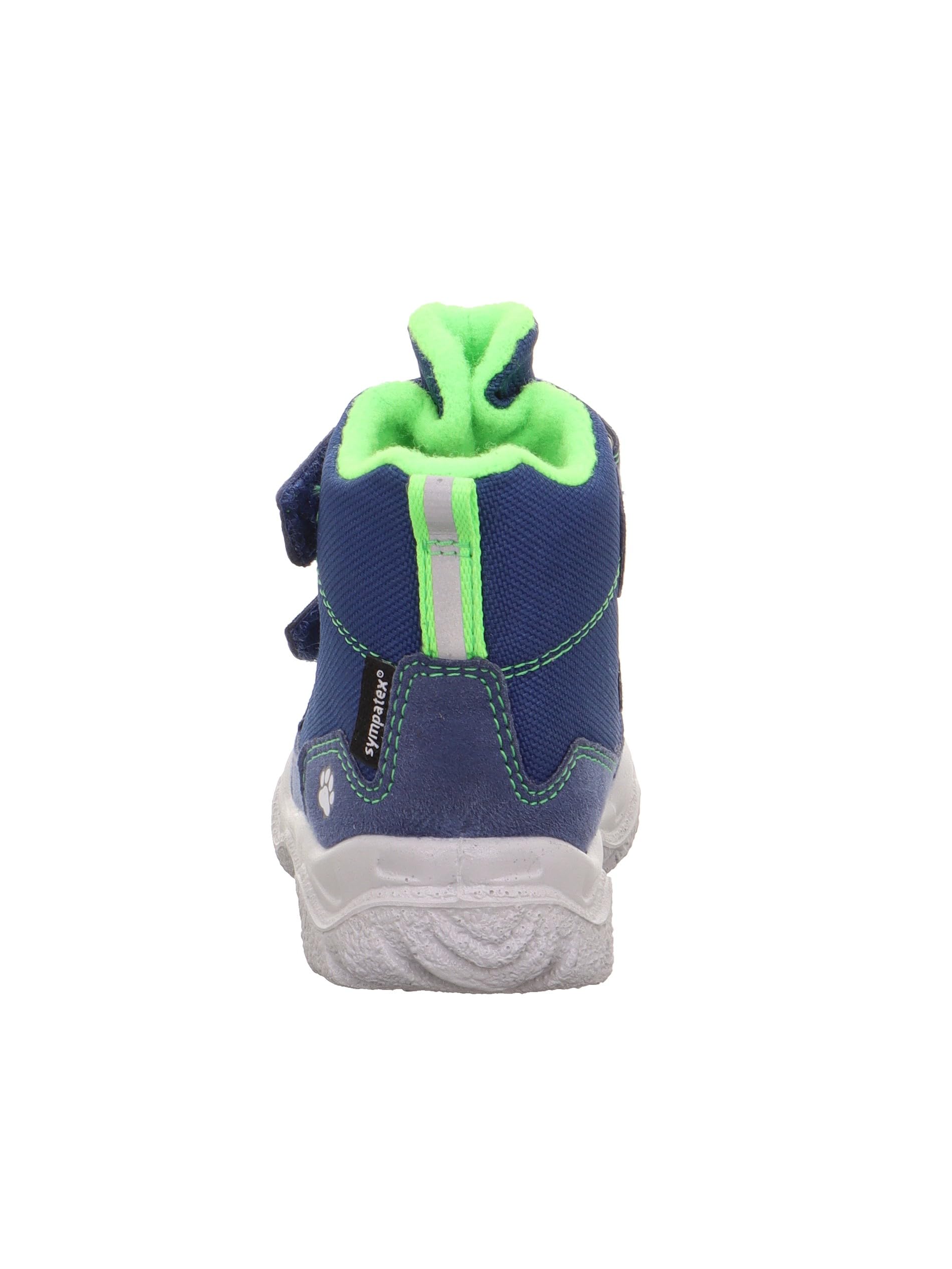 Superfit Jungen Husky1 Warm Gefütterte Sympatex Blau/Hellgrün 8030 Mode-Stiefel, Blau Hellgrün 8030, 25 EU