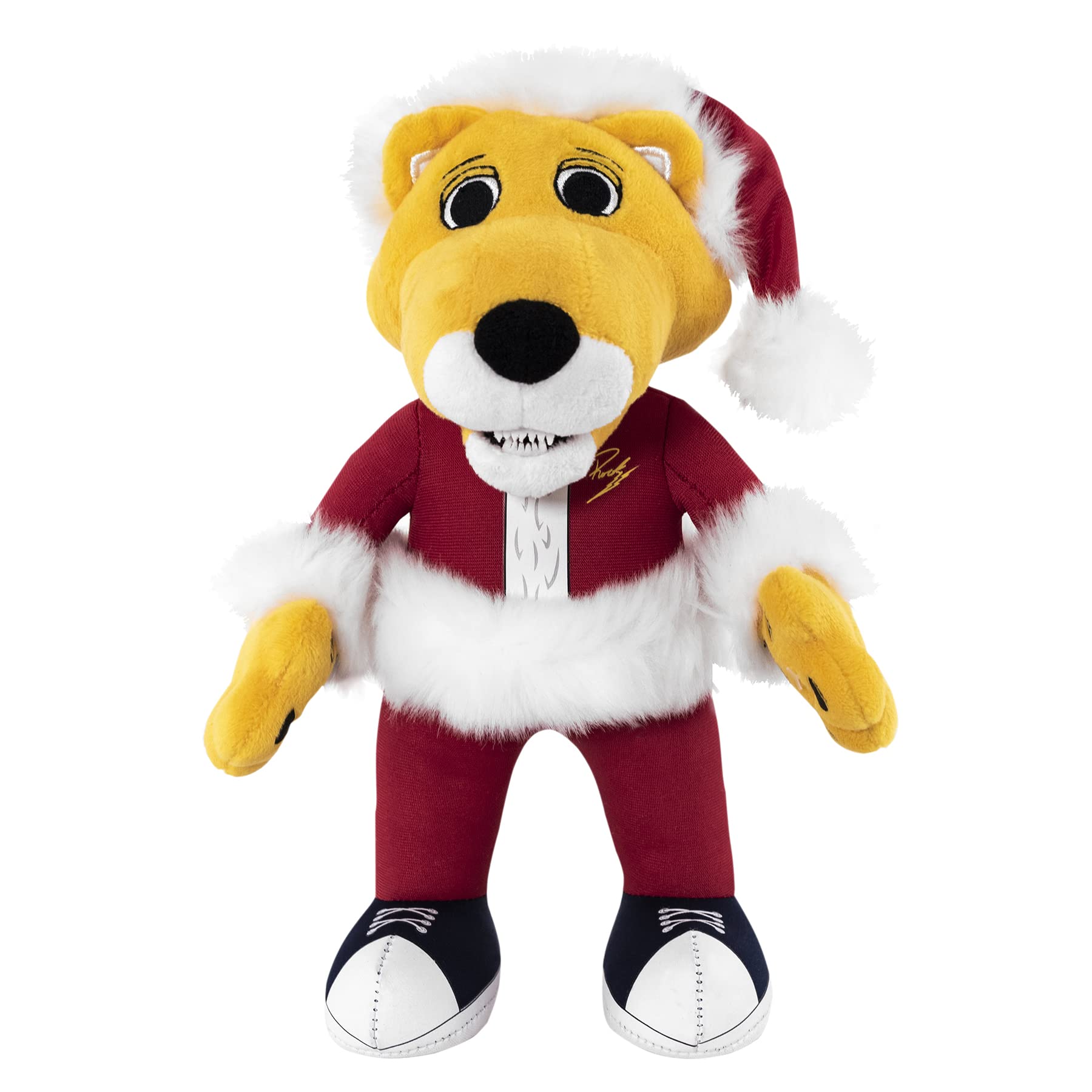 Bleacher Creatures Denver Nuggets Santa Rocky 10" Plush Figure- A X-Mas Mascot for Play or Display