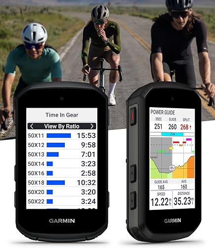 Miniatura 7 de Garmin Edge 550 - Computadora de ciclismo compacta con GPS, pantalla de color vivo de 2.7 pulgadas con paquete Wearable4U PowerBank