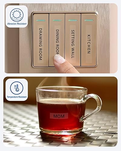 Miniatura 8 de TZ - Cinta transparente laminada TZe-131 de 0.472 in 0.47 para rotuladoras Brother 12 TZe131 TZ-131 TZ131 para etiquetadoras P Touch D200 D220 D410