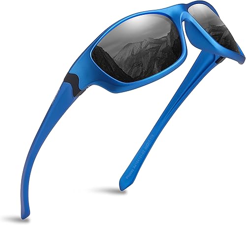 RUNCL Gafas de sol deportivas polarizadas Billy, gafas de sol de pesca UV400 - Lente TAC flotante ultraligera, revestimiento antiagua marina
