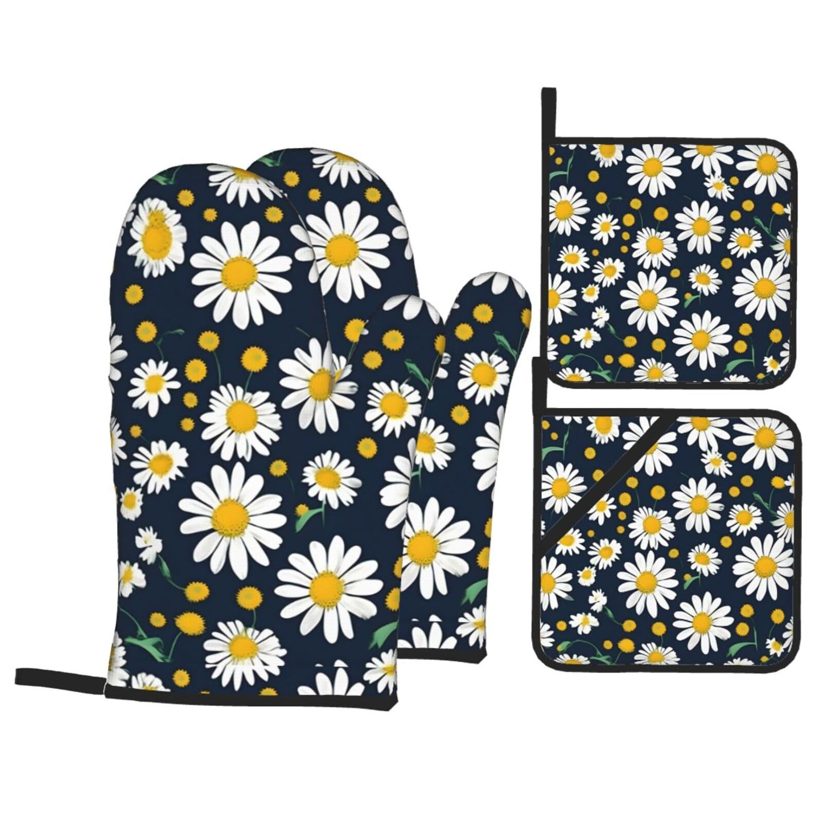 Pièces de cuisson isolées marguerites pour ne plus se brûler au micro-ondes