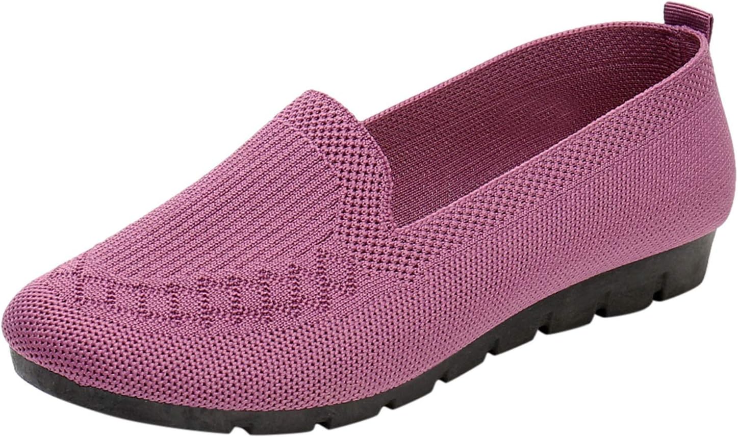 JYC Storeflats casual work women walking shoes walking shoes for women girls sandals sandals womens heels kids sandals (5, Purple)