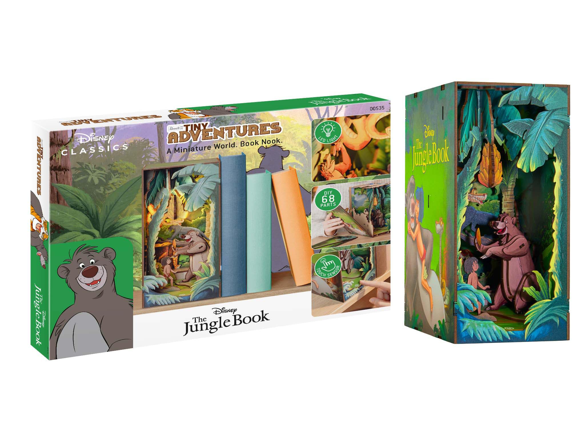 Revell Tiny Adventures: Disney The Jungle Book Book Nook