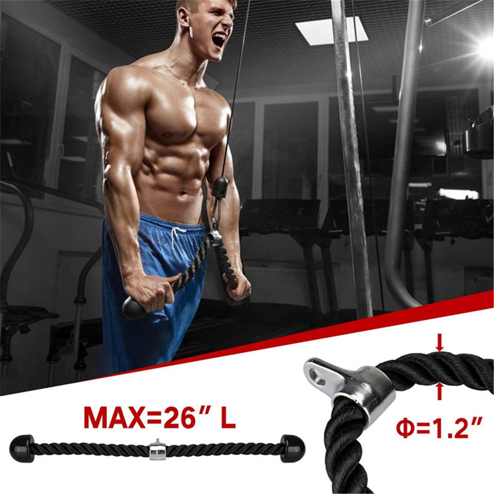 Kable pasowe - Sprzęt do podnoszenia fitness do domowej siłowni | LAT maszyna do podciągania z kołkiem ładunkowym, zestaw do ćwiczeń DIY, sprzęt fitness do treningu