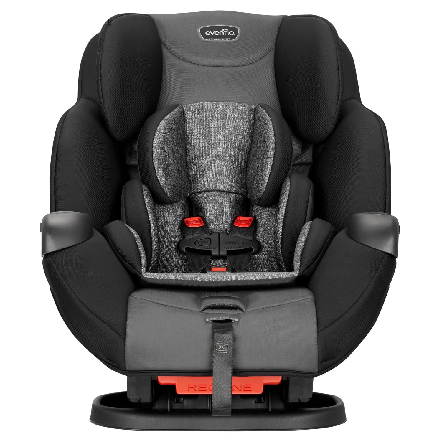 Evenflo Symphony Sport All-in-One Convertible Car Seat (Charcoal Shadow)