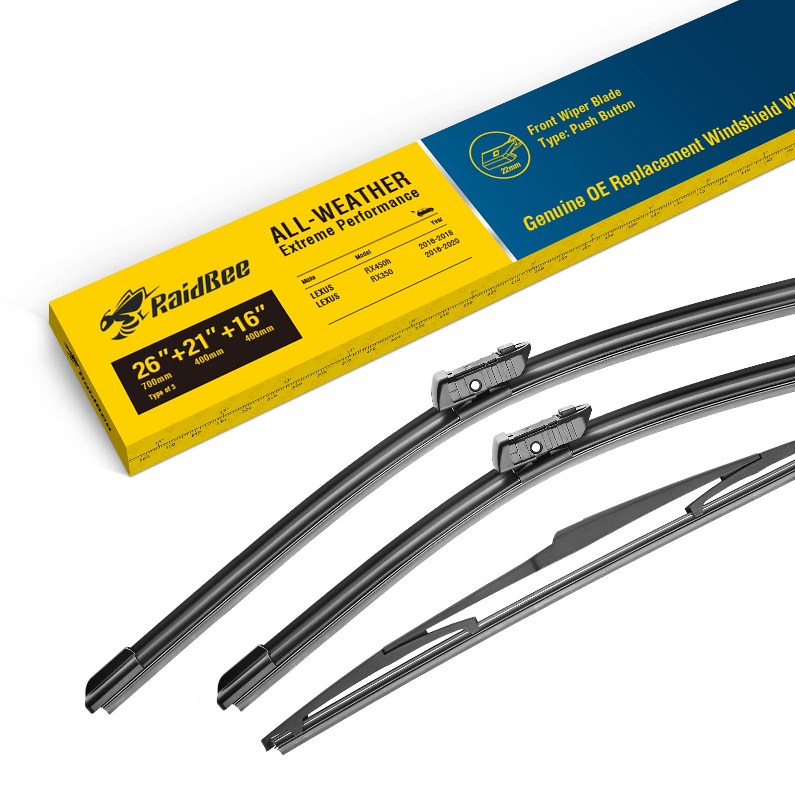 Photo 1 of 3 Wiper Blades 2621-16A Wipers