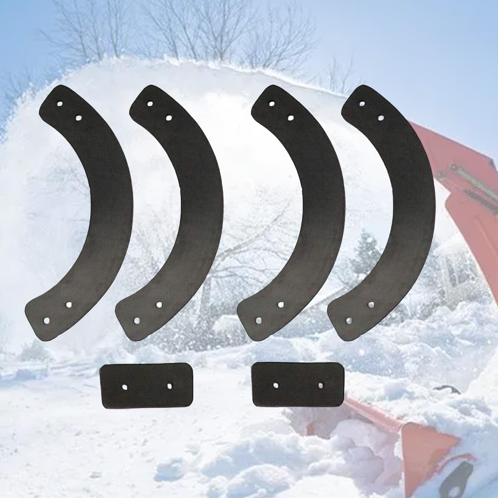 Juego completo de barrena 753-04472 735-04033 735-04032 pala quitanieves para quitanieves, palas semicirculares, repuesto de pieza de lanzador de nieve