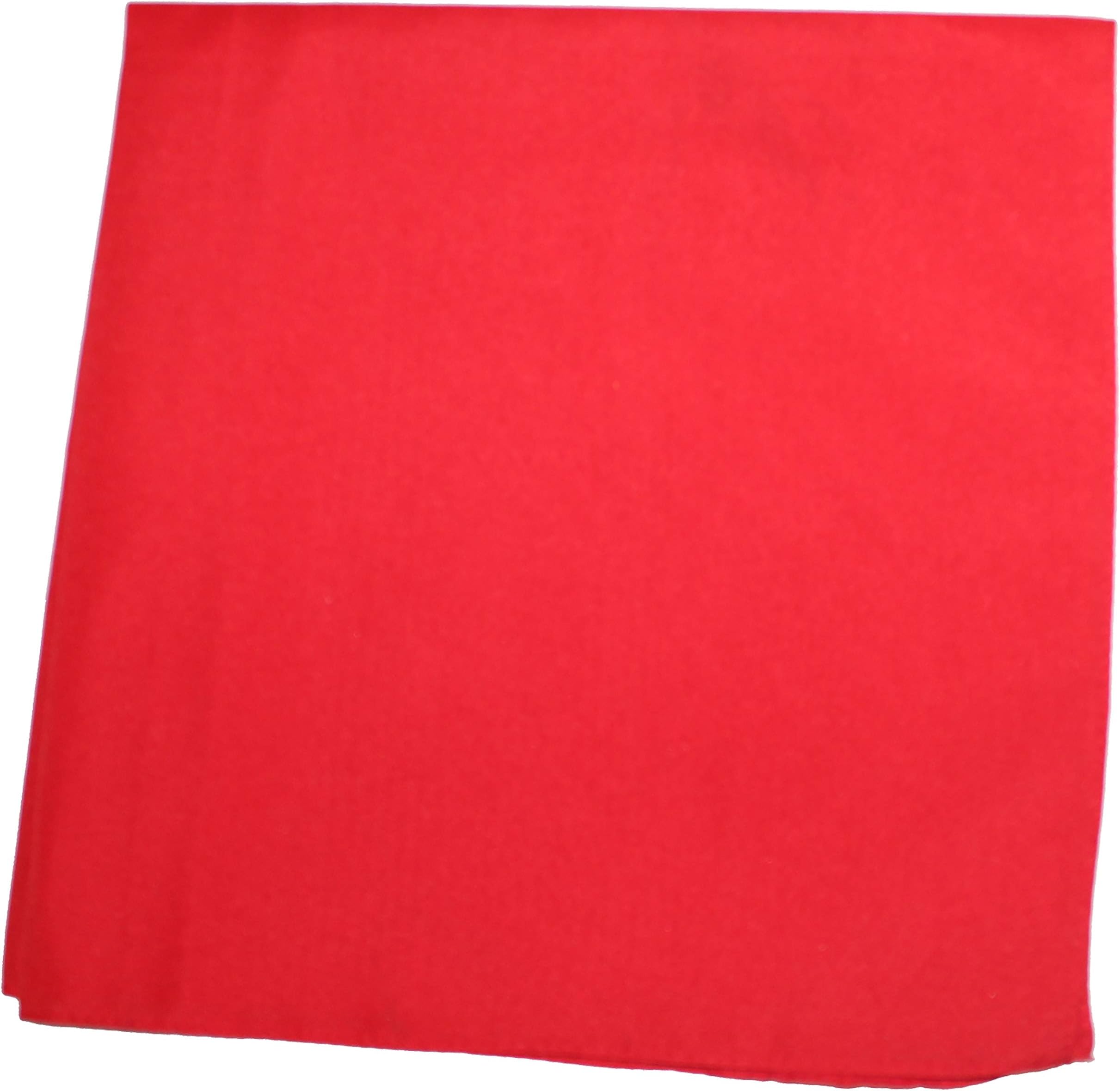 BalecSolid 100% Cotton Unisex Bandana