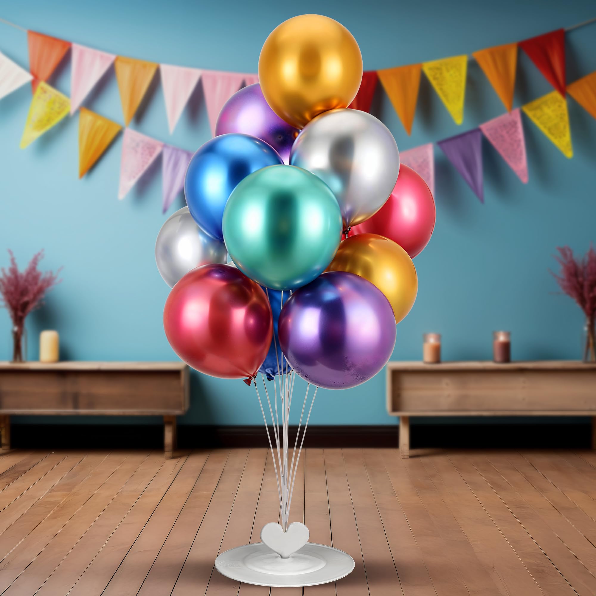Party Propz Balloon Stand for Decoration - 1 Pc Set of 45 pcs Balloon Arc Stand For Decoration | Decoration stand For Backdrop | stand For decorations For Birthday | Anniversary decoration