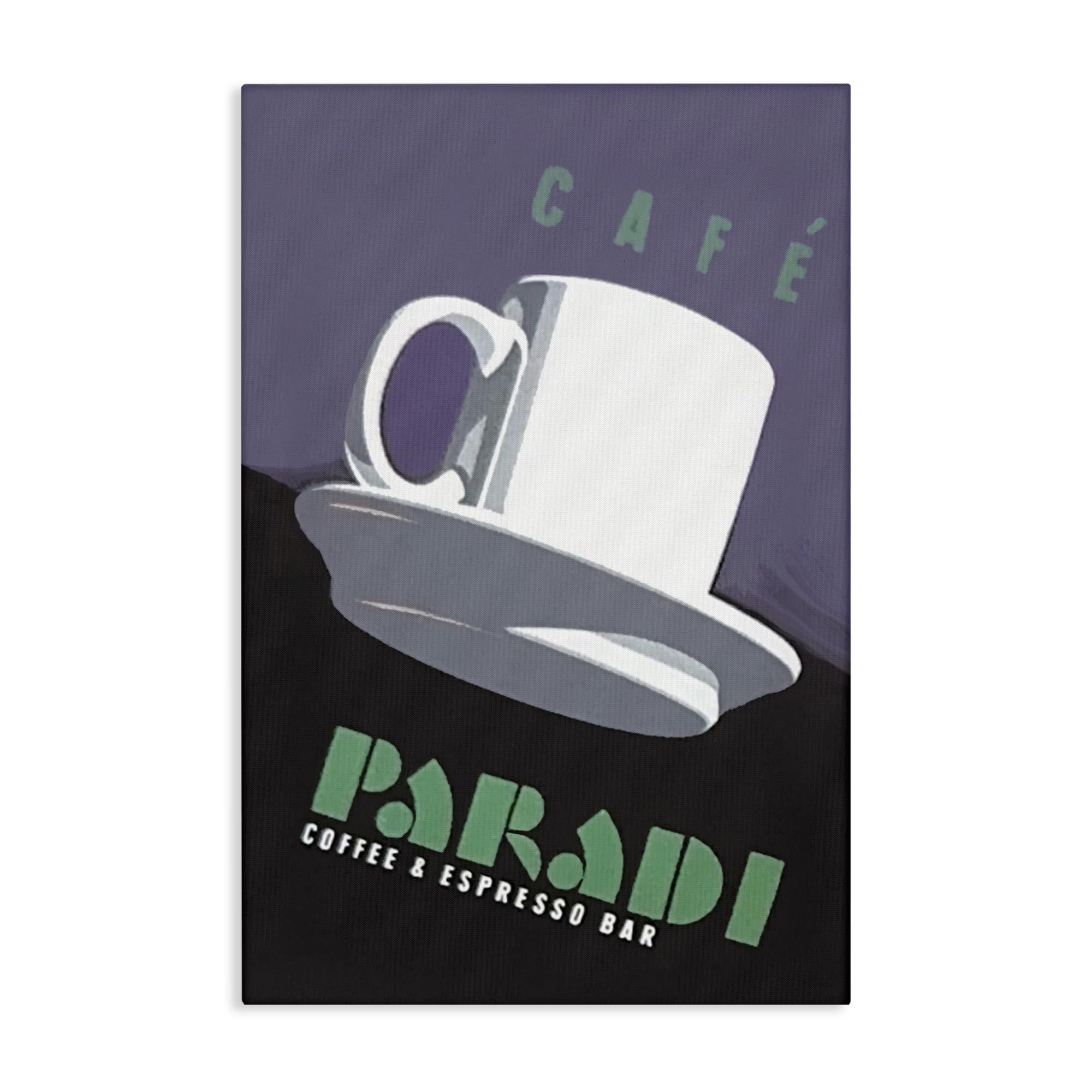 Stupell Industries Unframed Coffee Espresso Typography, 16 X 24 Inch Canvas Wall Art