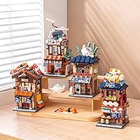 Vista 3 de Juego de mini bloques de construcción, juego de 668 piezas de juguetes de construcción de mini ladrillos para adultos y adolescentes