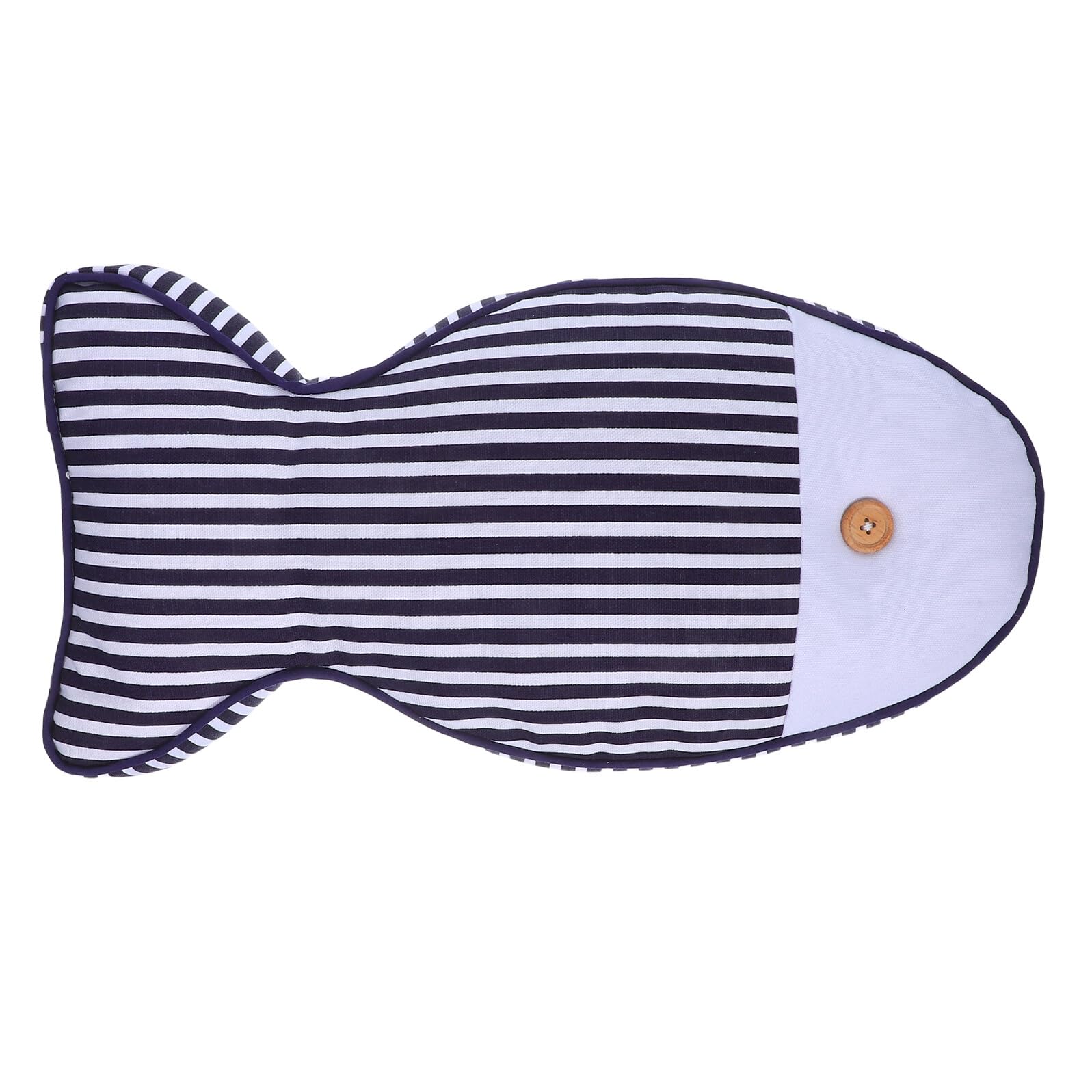 Oreiller décoratif poisson en coton lin de haute qualité