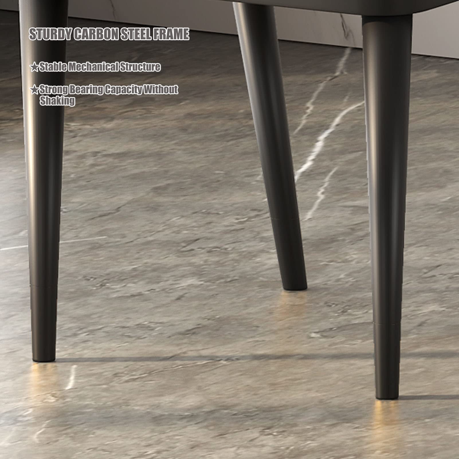 Amazon｜ハイバックダイニングチェア、キッチンチェア4点セット、丈夫