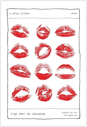 Miniatura 18 de Medpol Póster retro rosa de moda con texto en inglés «How Lucky Are We Lips Room Aesthetics» («How Lucky Are We Labios»)