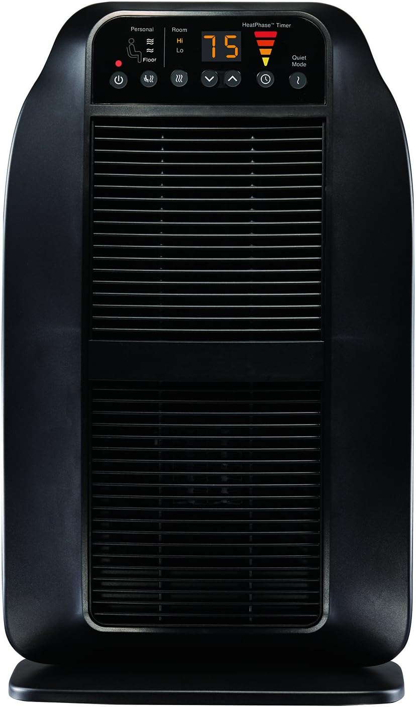 Gеt Chеар Prісе Honeywell HeatGenius Ceramic Heater, Black – Easy to Use Space Heater with Multi-Directional Heating, Digital Controls and Programmable Thermostat