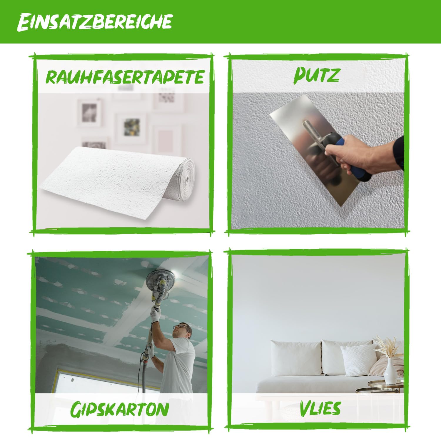 The Paint Factory Bio-Silikat Innenfarbe 5L weiss, Wandfarbe, Silikatfarbe innen, für Allergiker empfohlen