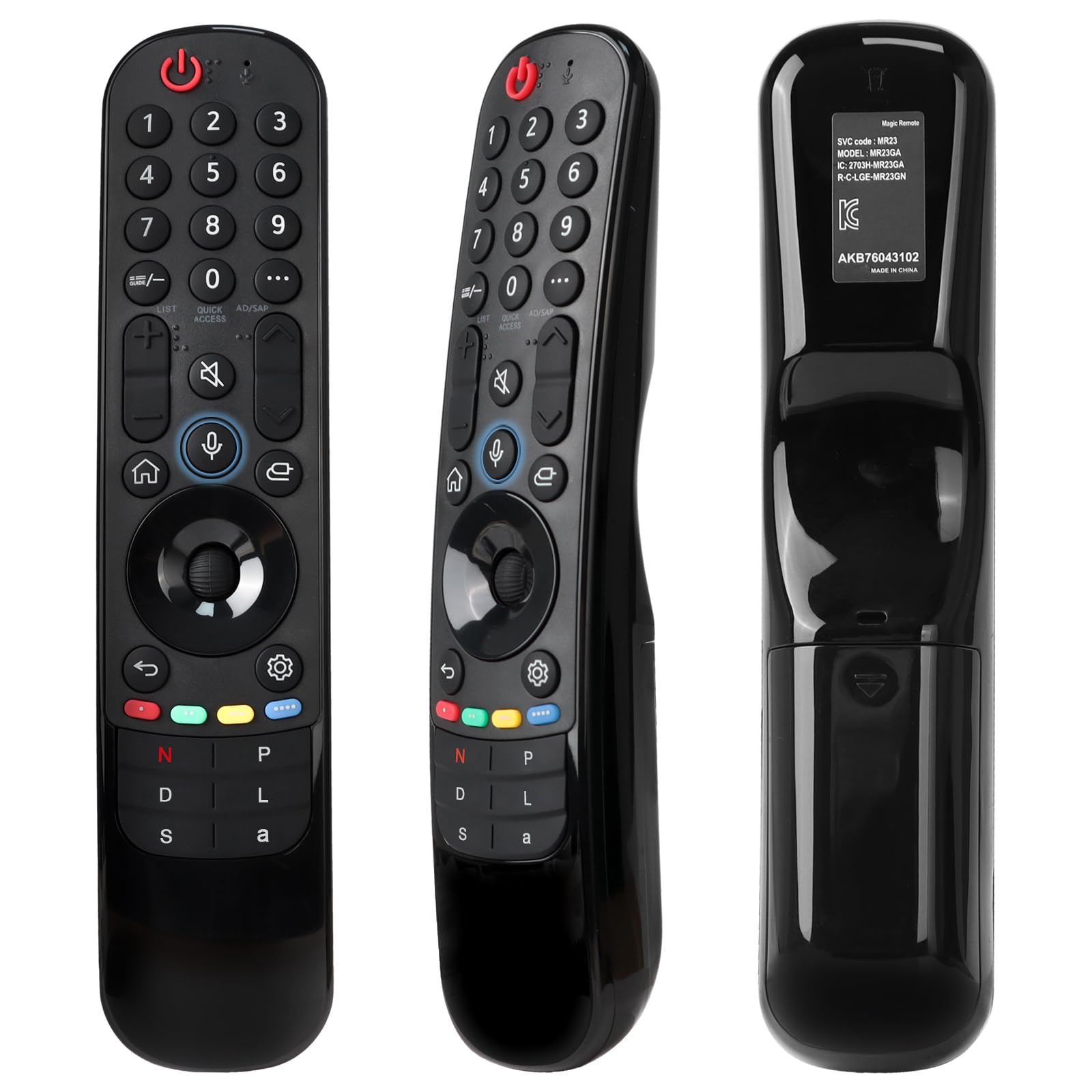 CHUNGHOP MR23GA Voice Remote Control for LG Magic Remote, Fit for LG Smart 4K UHD OLED QNED NanoCell TV 2023 Models Remote with Pointer and Voice Function