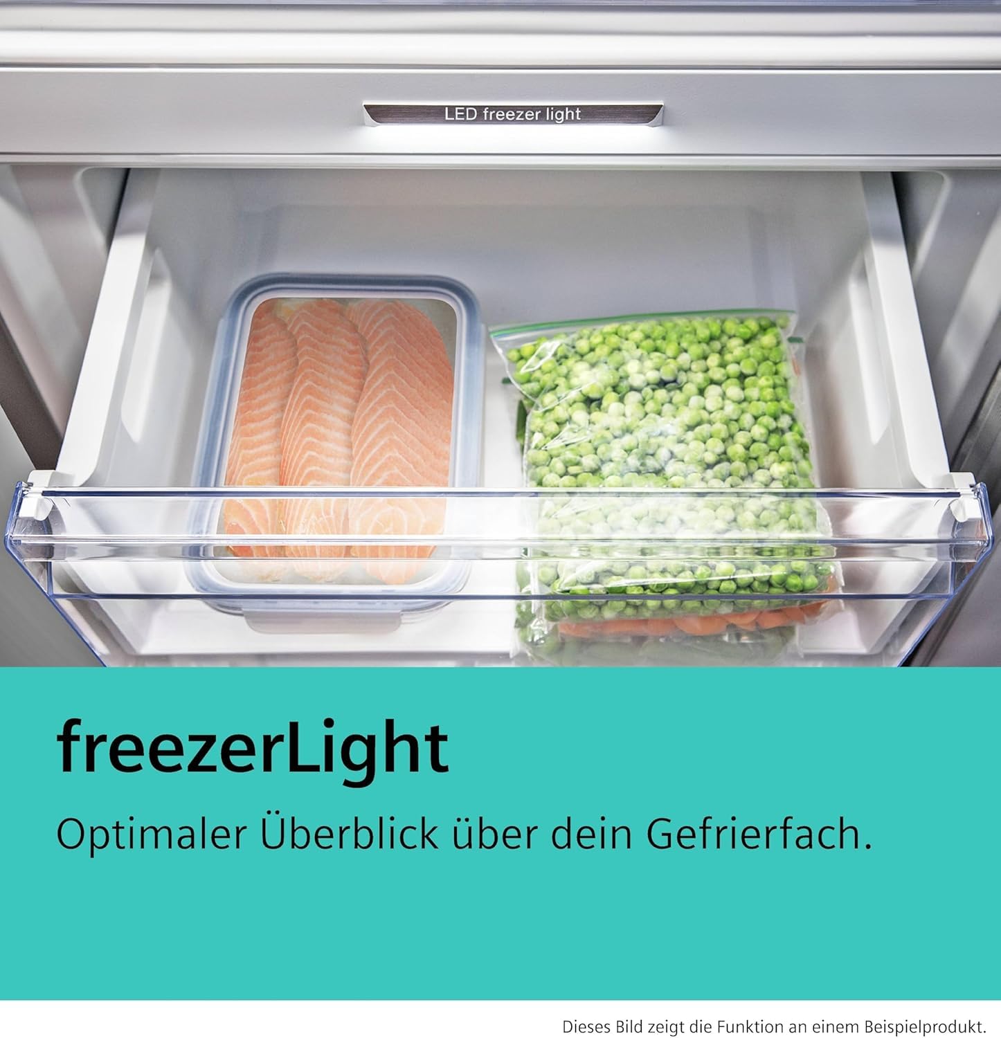 Siemens iQ500 KG39NAIAU Freistehende Kühl-Gefrier-Kombination 363 l Total noFrost hyperFresh LED Beleuchtung 203 x 60 cm Gebürsteter Stahl AntiFingerprint