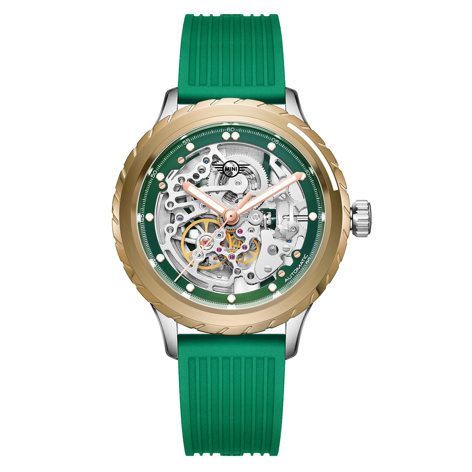 MINI Cooper 162006 Wheel Dial Skeleton Automatic Analog Watch for Unisex (B0CZXY5DD7) Amazon Price History, Amazon Price Tracker