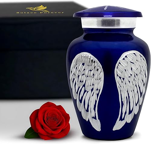 Urna pequeña para cenizas humanas, mini urna de recuerdo para honrar a tus seres queridos, con capacidad para 3 pulgadas cúbicas, homenaje