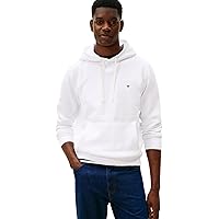 Tommy Hilfiger Uomo Felpa con Cappuccio Essential Fleece Regular Fit