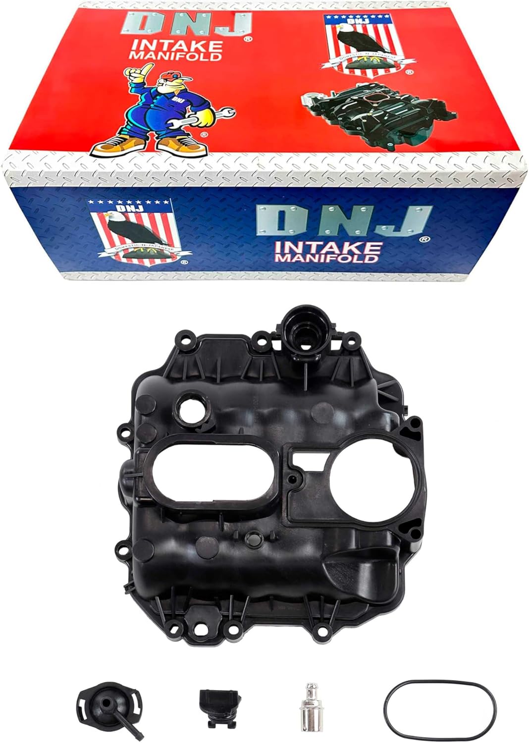 DNJ IMA1008 Intake Manifold Assembly For 96-14 Chevrolet, GMC, Oldsmobile 4.3L V6 OHV Naturally Aspirated 615-182