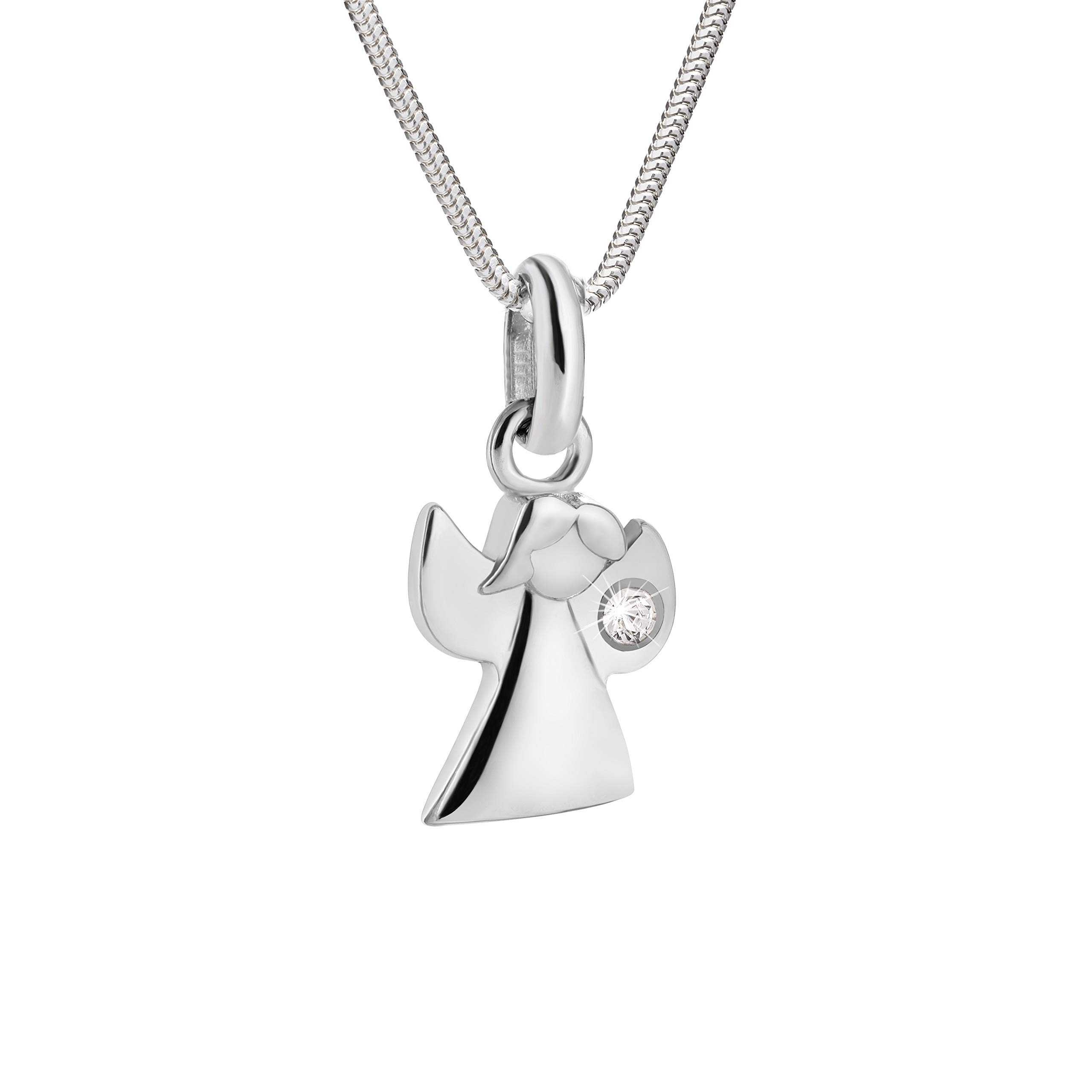 LillyMarie Collana Da Donna Con Pendente Angelo In Argento Sterling Per Occasioni Speciali