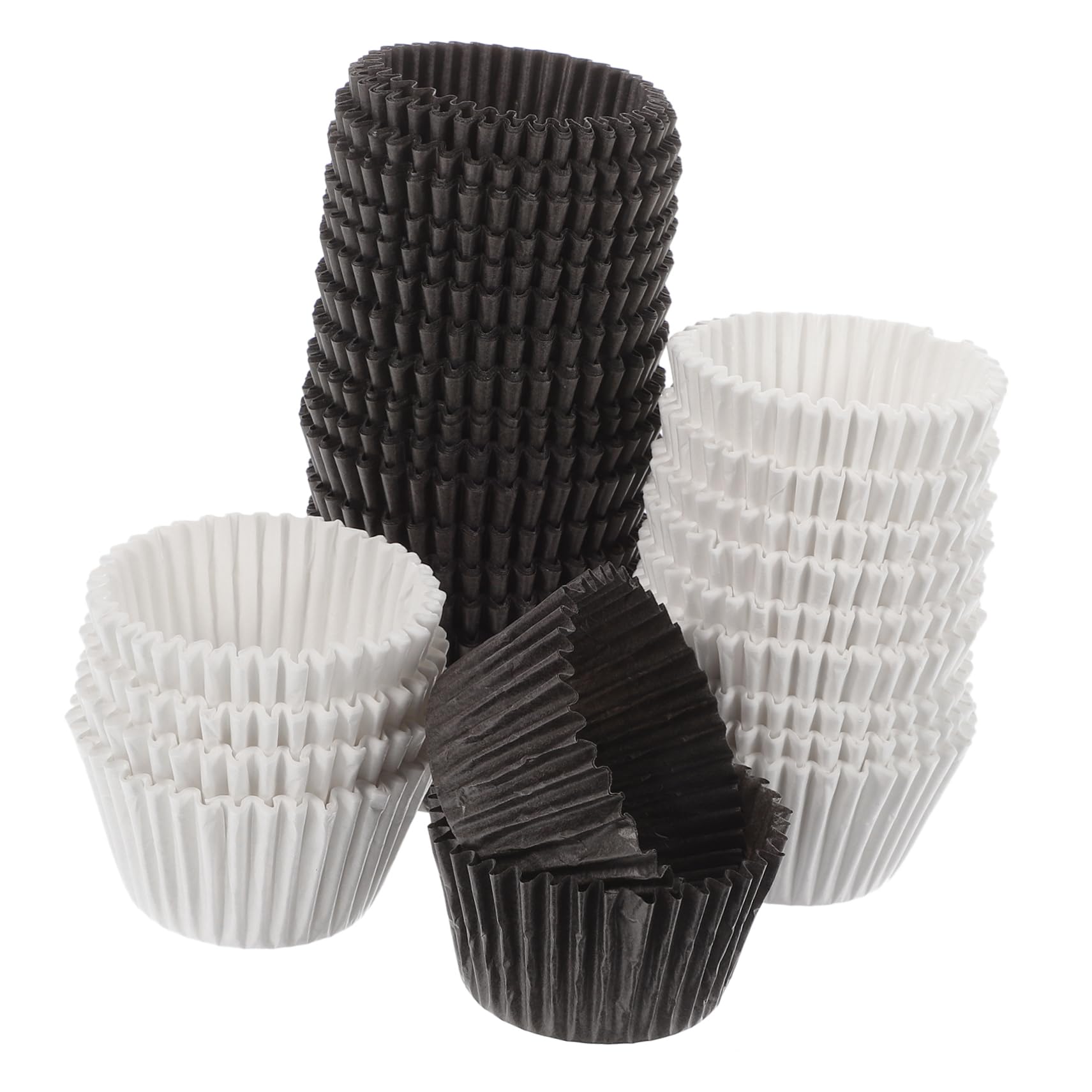 Capacillos de Papel para Cupcakes Grandes 1000 Piezas Antigrasa | Textura Fiable, No se Rompen Facilidad, para Dulces y Caramelos en Fiestas de Cumpleaños y Celebraciones