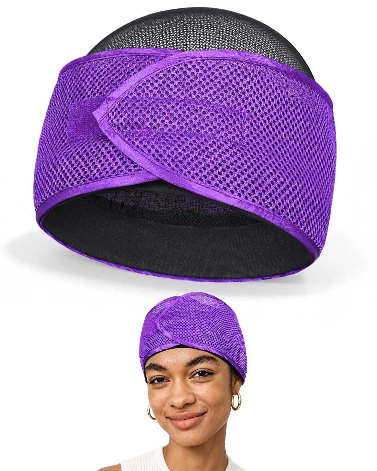 FocusCare Sleep Durag - Anti-Slip Hair Wrap for Pixie Cut -10 FocusCare Sleep Durag - Anti-Slip Hair Wrap for Pixie Cut -10