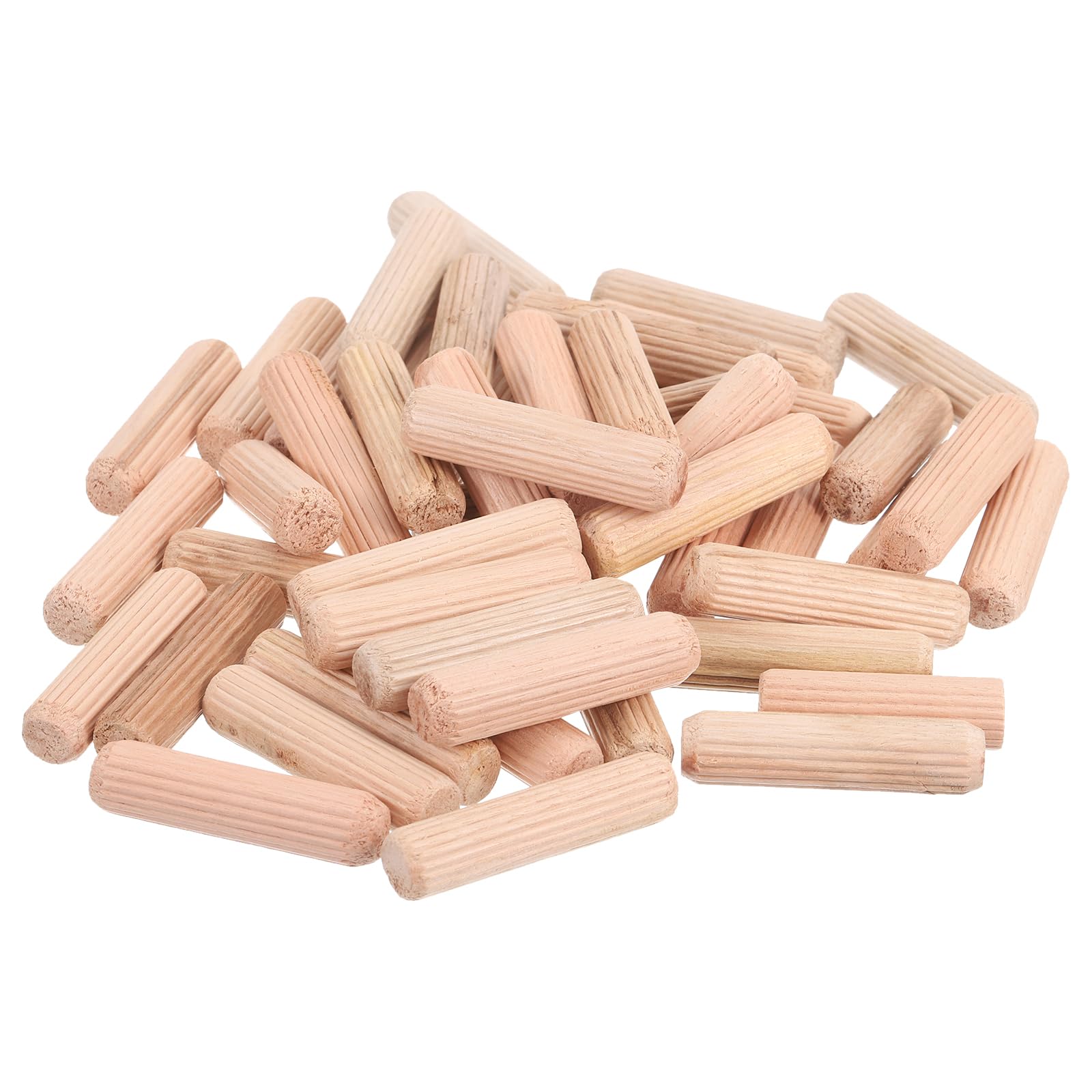 Wooden Dowel Pins - 100 Pack for Woodworking -13