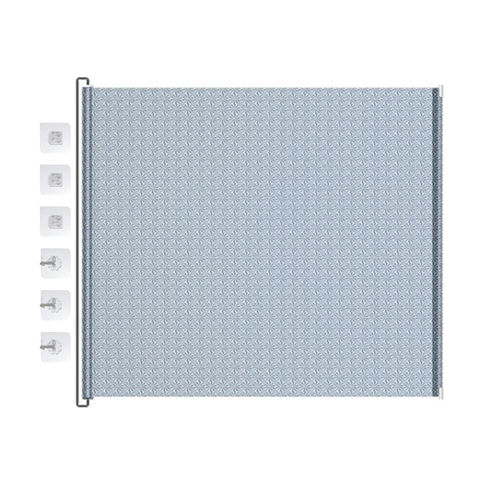 No Drill Babys Gate, Retractable Pet Gate, Mesh Stair Gates For Dogs Or Child, Suitable For Doorways, Stairs, Hallways, Indoor/Outdoor Use, Not Easily Deformed Or Tipped Over