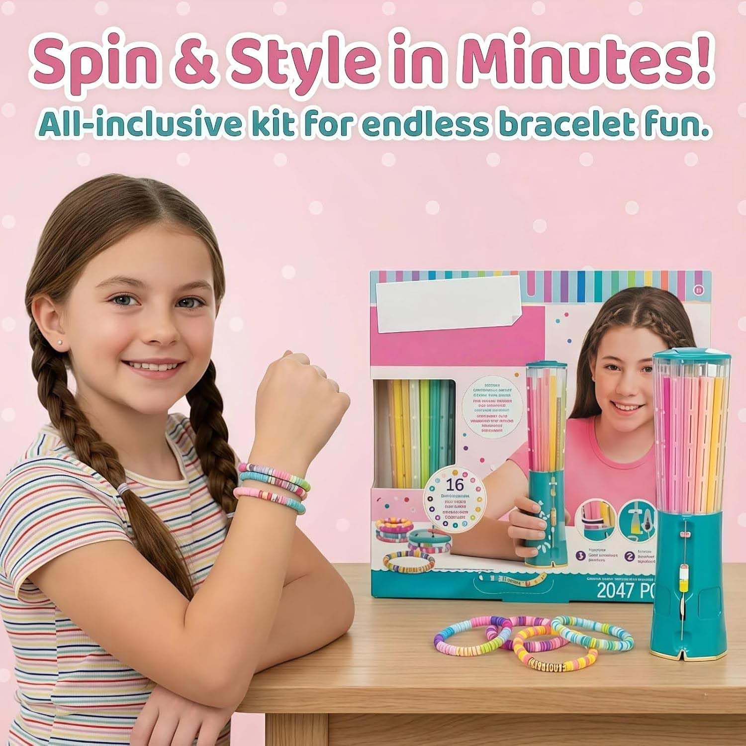 Make It Real Swift Clicks Kit De Fabricação De Pulseiras Infantil