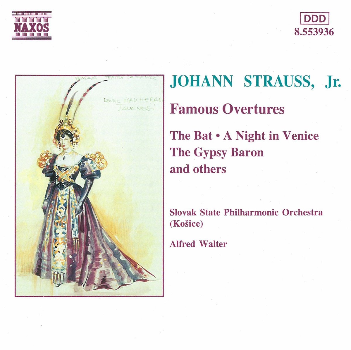 Famous Overtures [Audio CD] STRAUSS,JOHANN; Strauss Johann and Alfred Walter