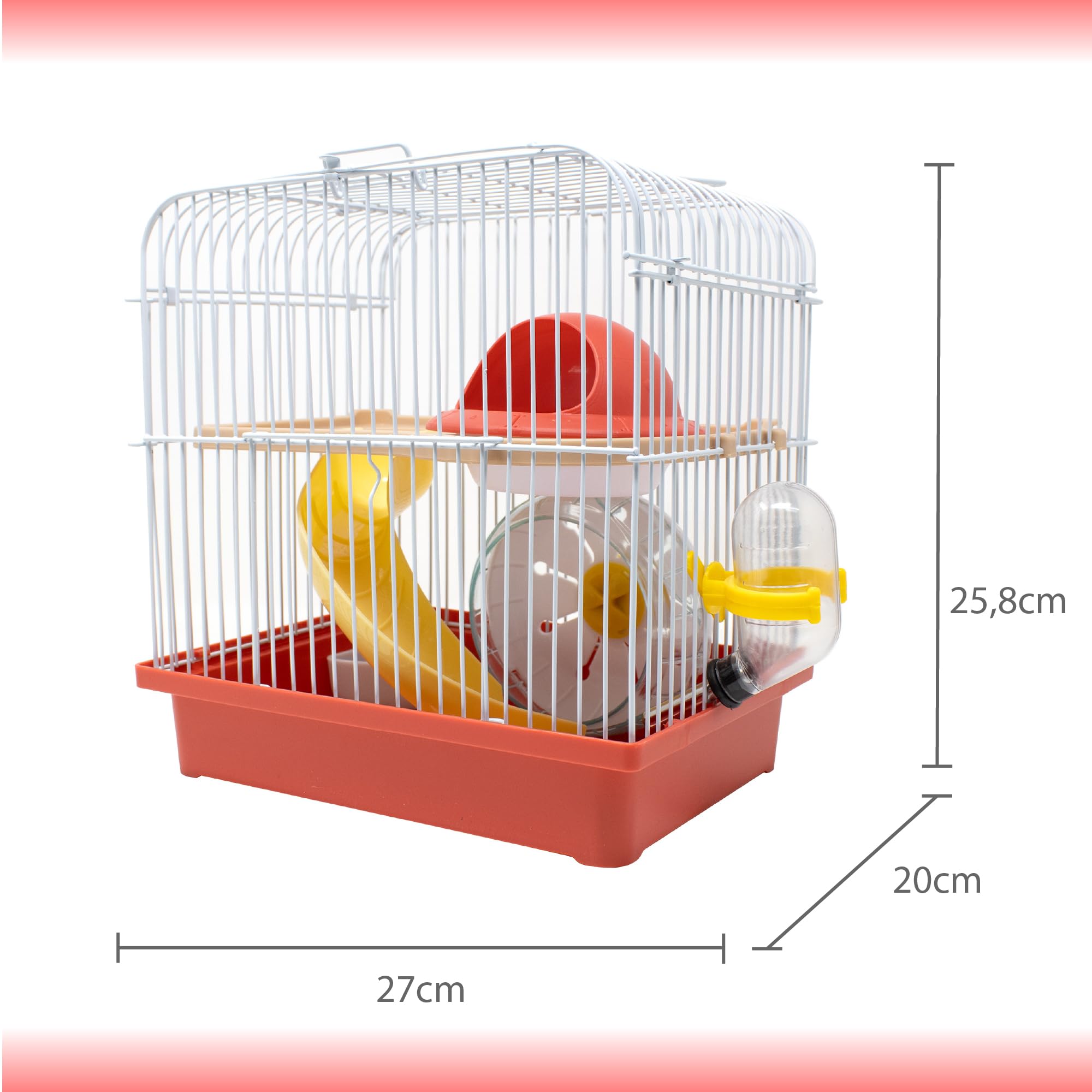 ICA ham15 Käfig Play Garden Metall groß gerade