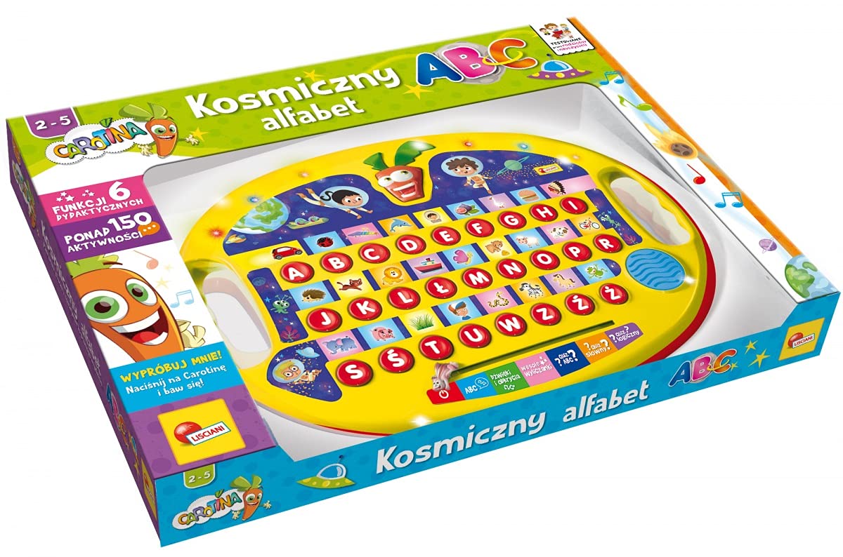 Lisciani Zabawka edukacyjna Carrot Kosmiczny alphabet