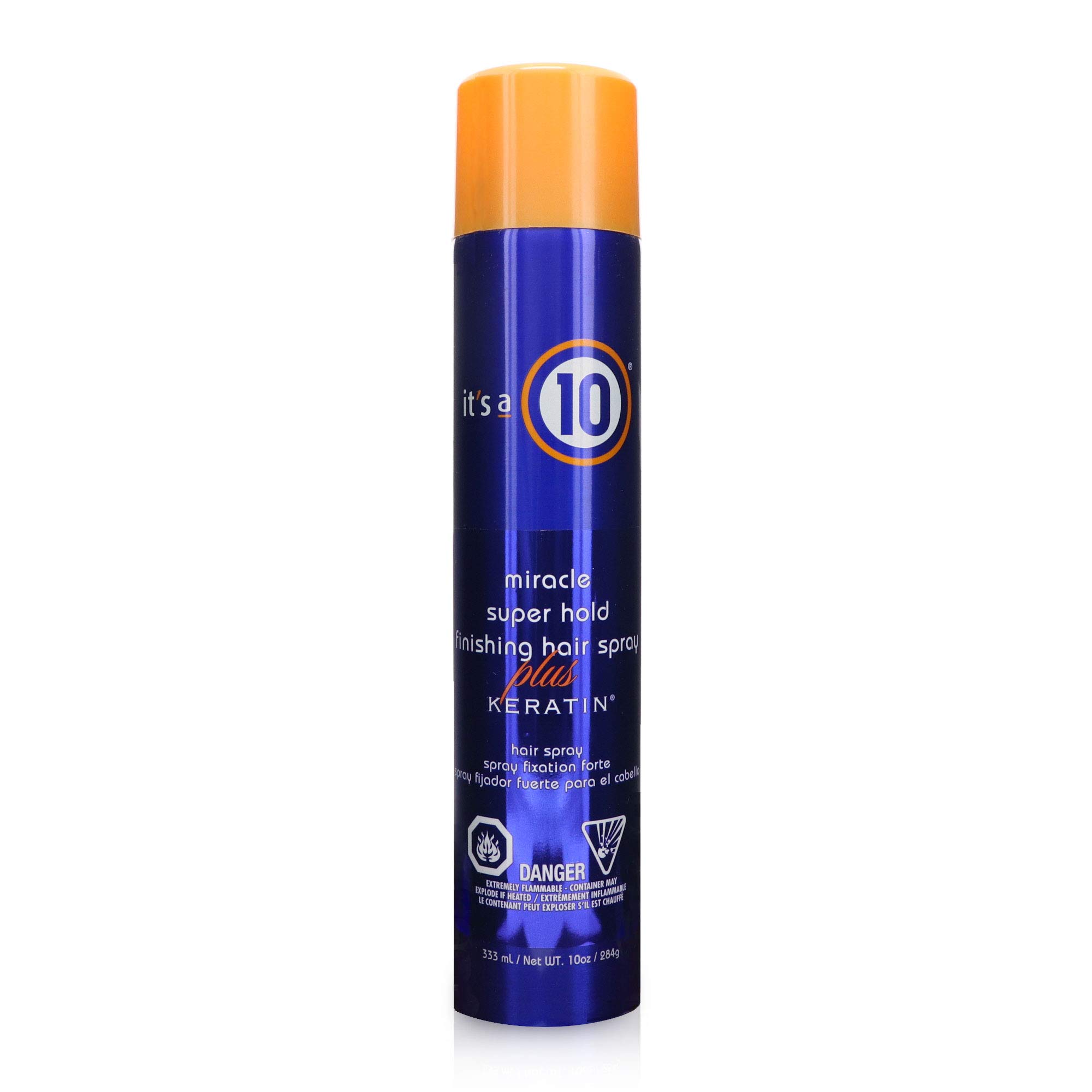 It's a 10Haircare Miracle Super Hold Finishing Hair Spray Plus Keratin, 10 fl. oz.