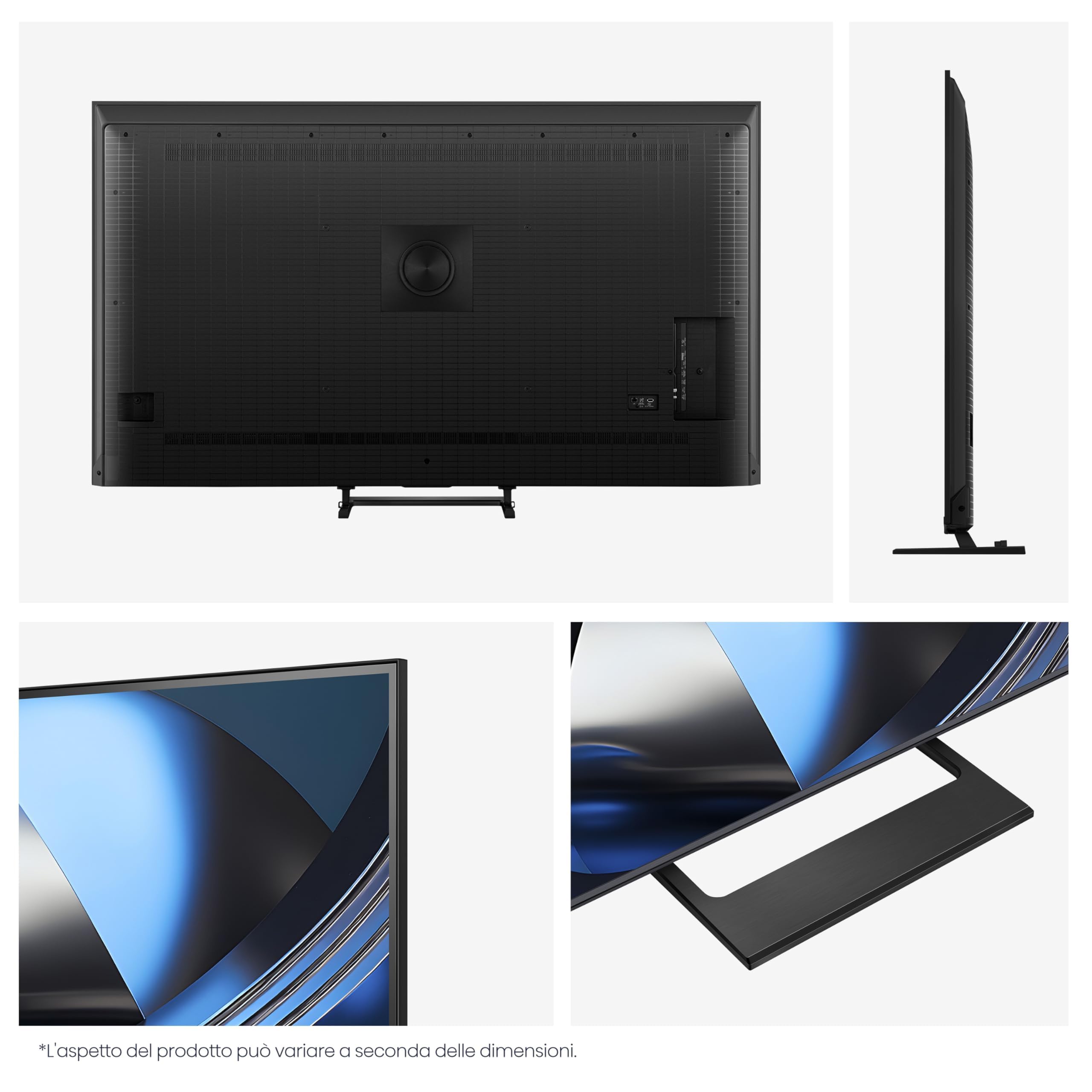 Hisense Smart TV MiniLED 55" 4K TV 55U7SE | Dolby Atmos 2.1 By Devialet, Dolby Vision IQ, HDR10+, VIDAA OS, Alexa, lativù 4K, Wifi, BT, Airplay2, 2026 Model