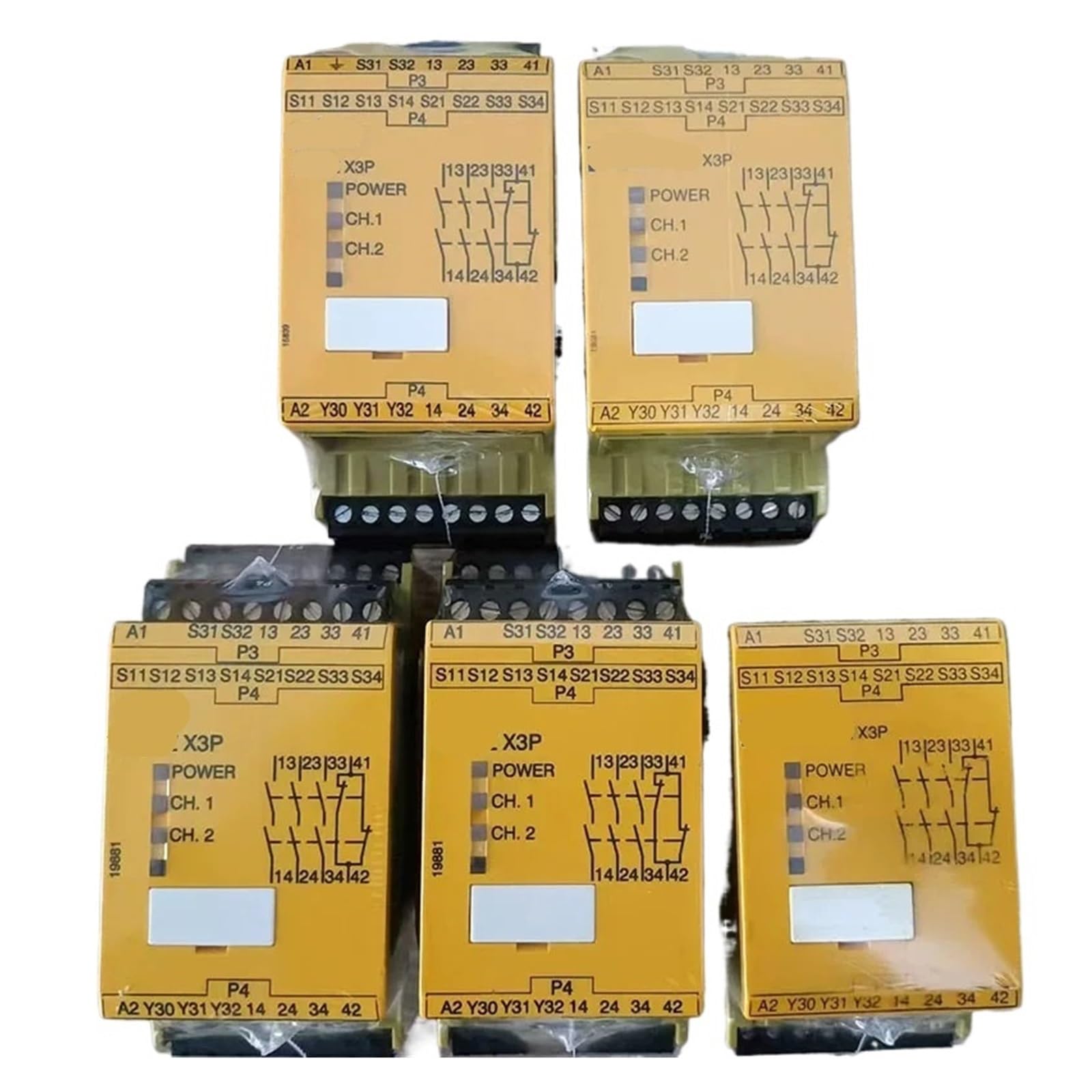 ZVQYSGIW 1pcs 777310 Relay X3P 24VDC VAC 3n/o 1n/c 1so